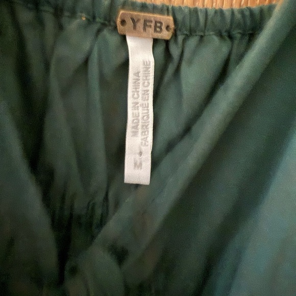 Young Fabulous & Broke Deep Green Maxi Dress - Picture 2 of 3